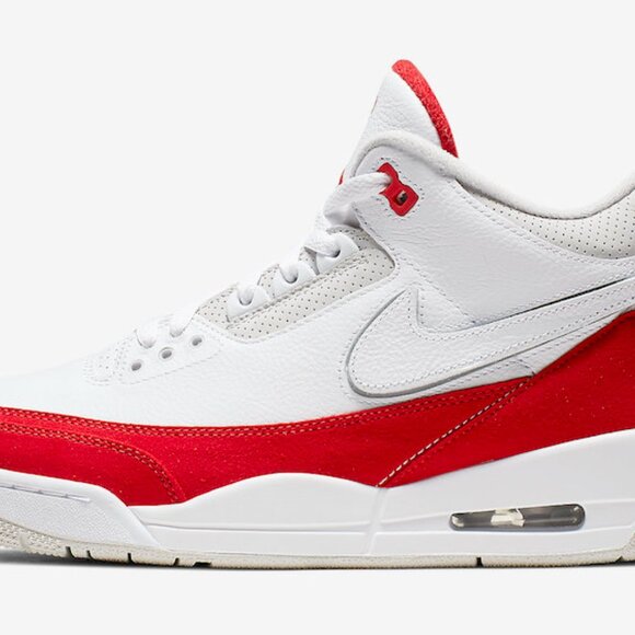 Nike Air Jordan 3 Tinker Hatfield Air Max 1 White Red (CJ0939-100) - Siz… - Picture 3 of 9